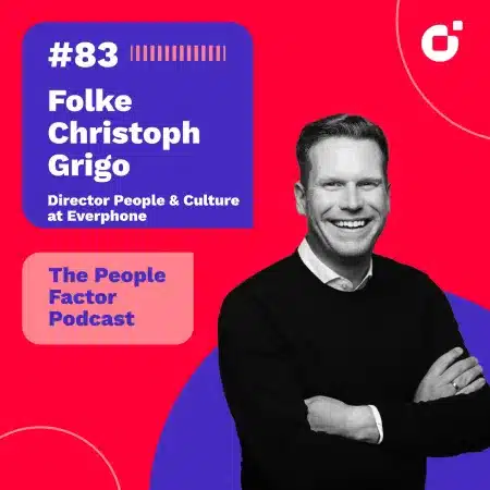 A Portrait of Folke Christoph Grigo who is the Director of People & Culture at Everphone. He is also guest at the 83rd episode of Thomas Kohler's The People Factor Podcast.