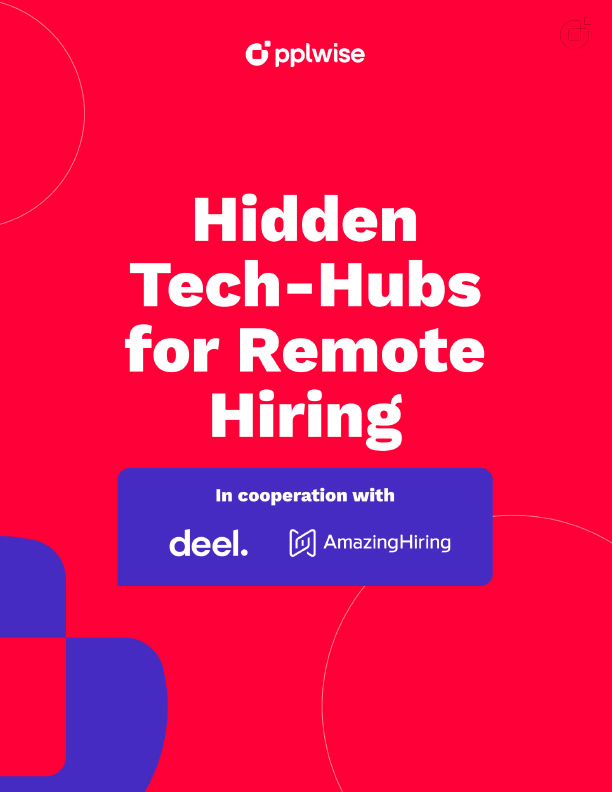 Cover of the whitepaper about hidden tech hubs in EMEA for remote hiring.